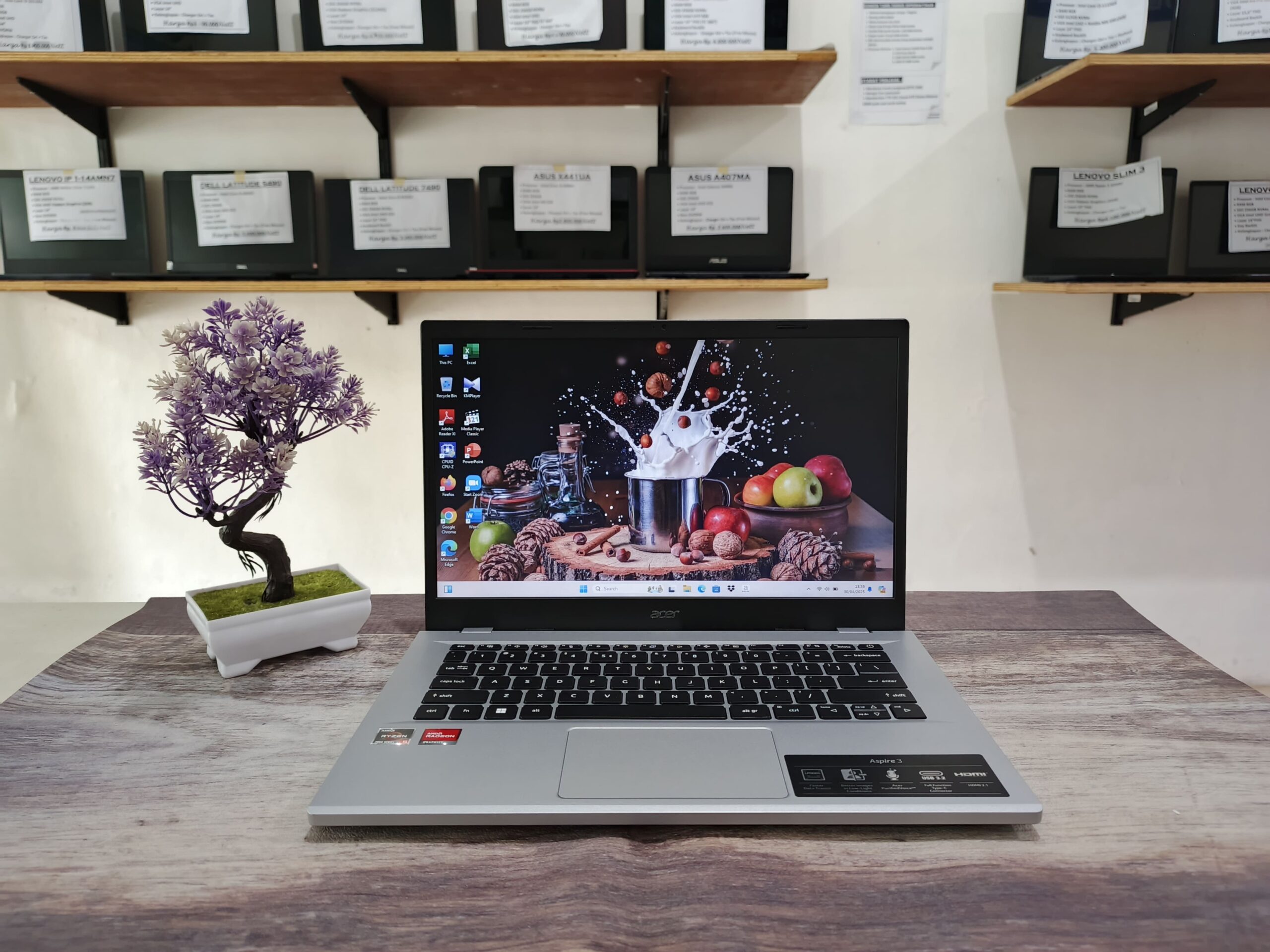 LAPTOP ACER A314-23M I AMD RYZEN 5-7520U ( RAM 8GB / SSD 512GB NVMe )