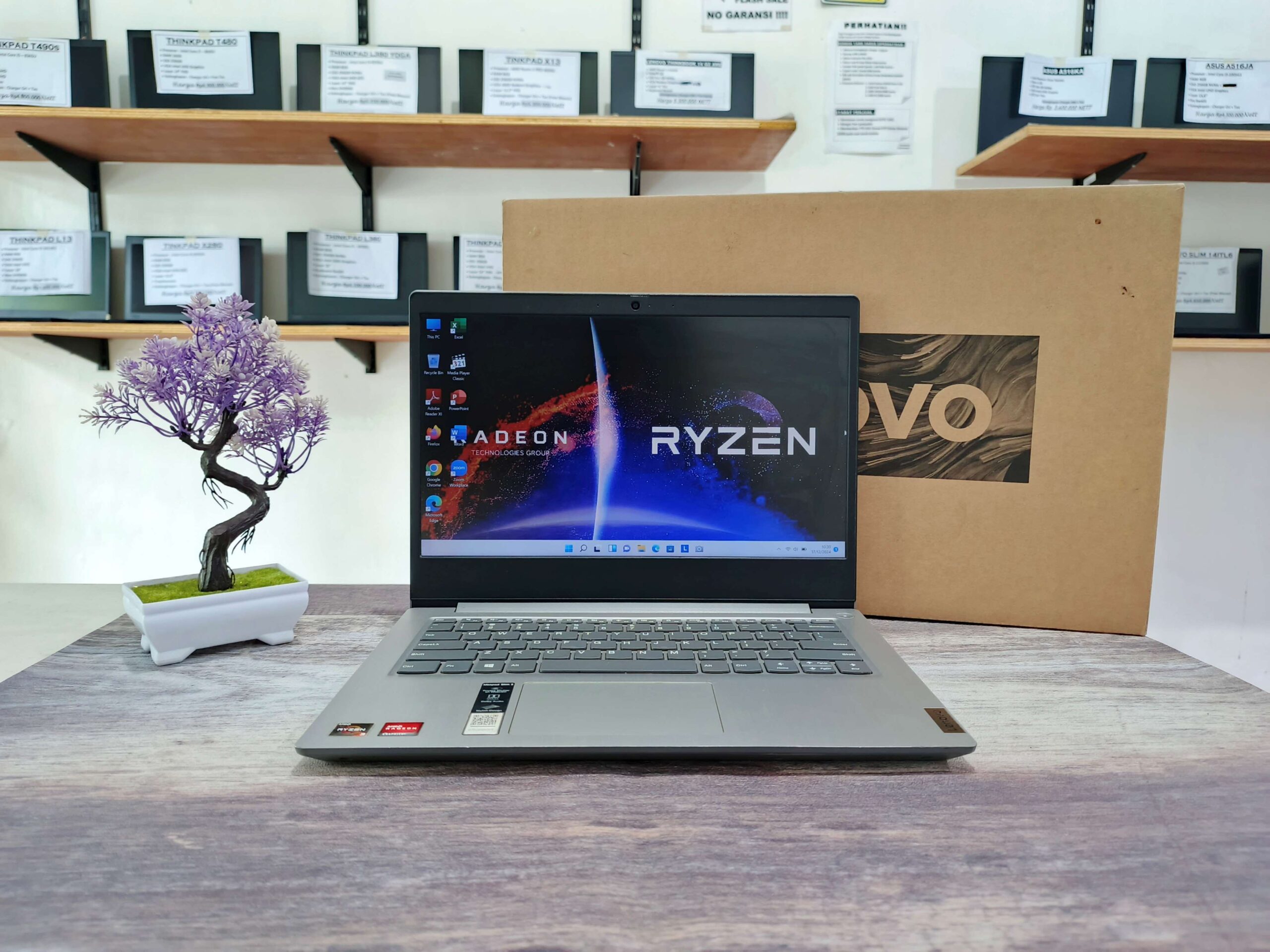 LAPTOP LENOVO IP 1-14AMN7 | AMD RYZEN 3 7320U ( RAM 8GB / SSD 512GB NVMe )