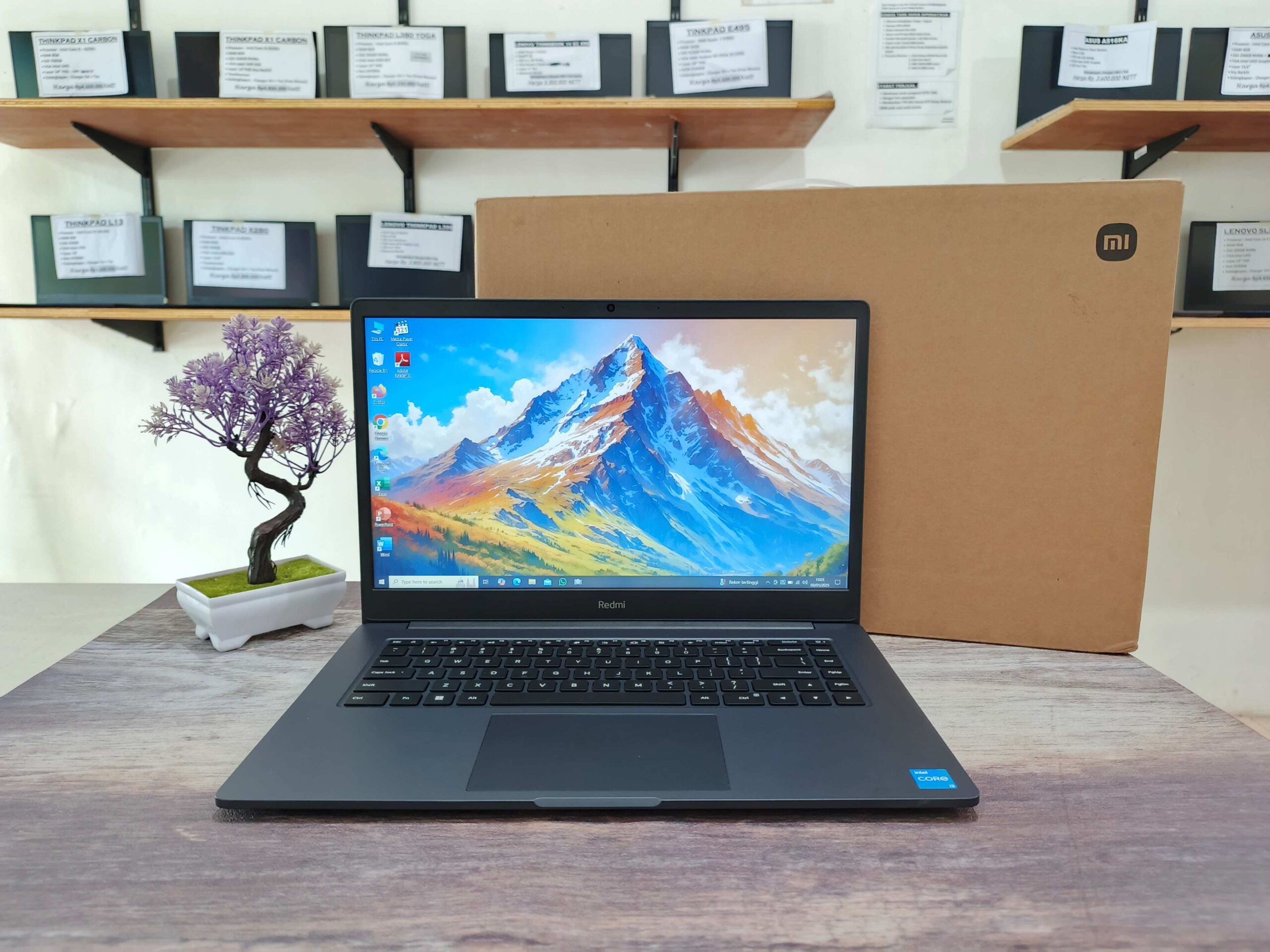 LAPTOP REDMIBOOK 15 | INTEL CORE i3-1115G4 ( RAM 8GB / SSD 256GB )