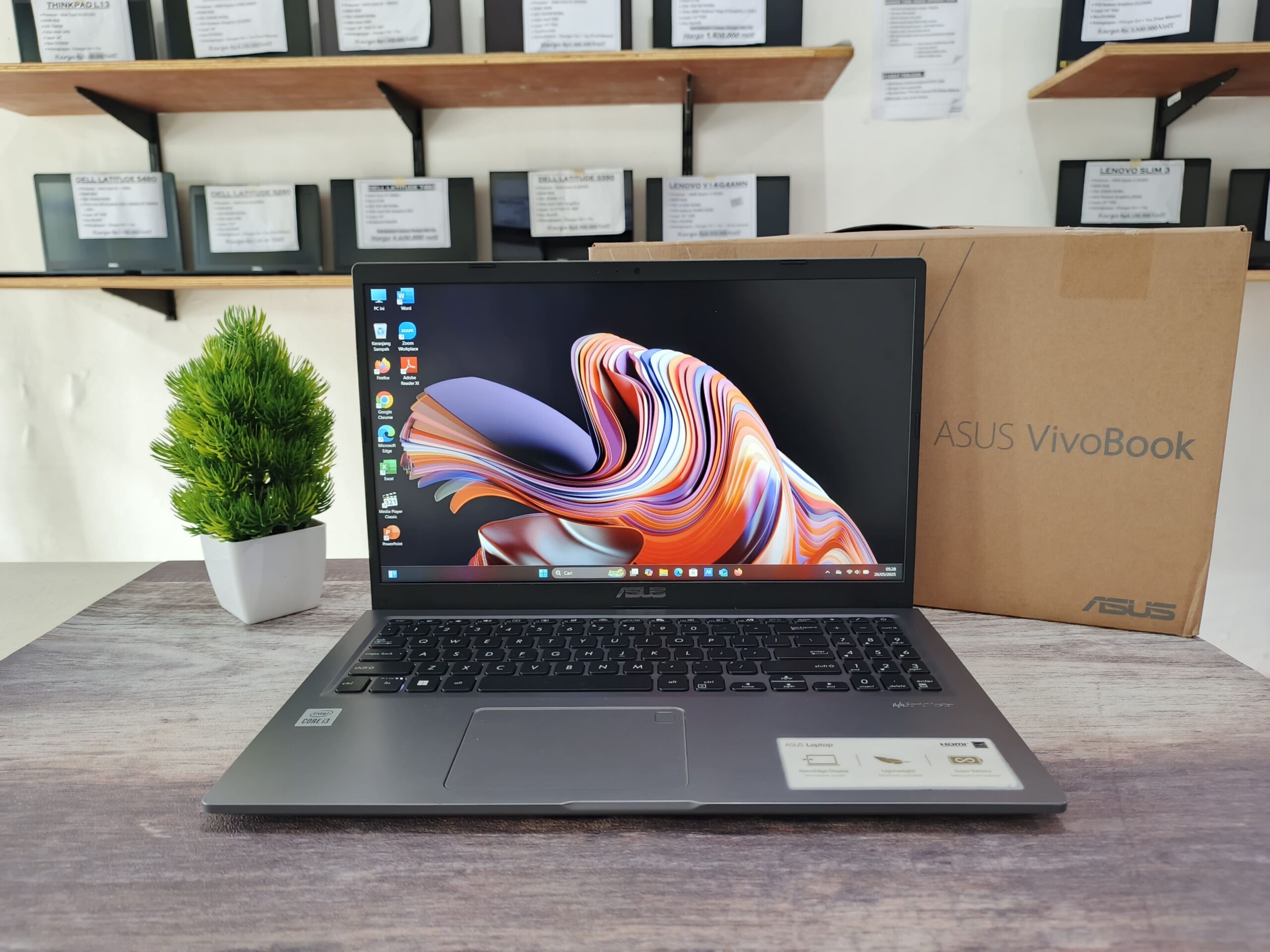 LAPTOP ASUS A516FA | INTEL CORE i3-10110U ( RAM 4GB / SSD 512GB NVMe )