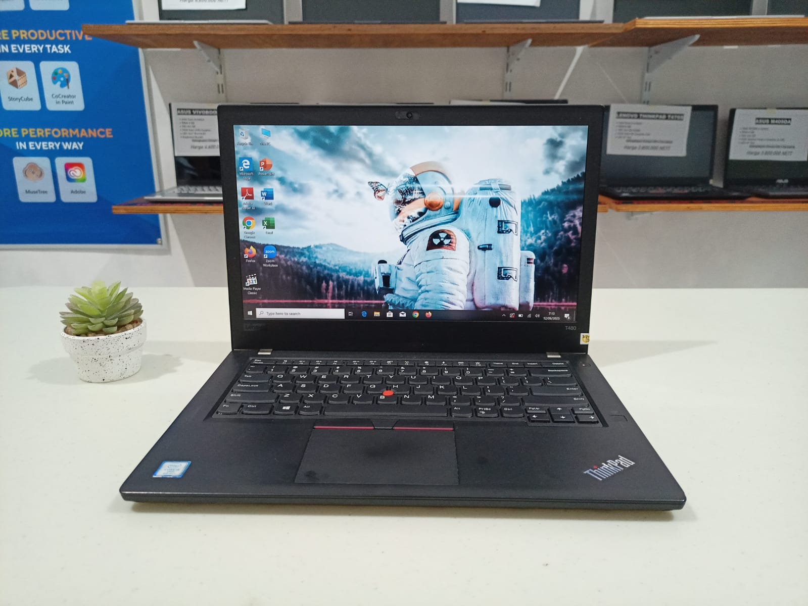 LENOVO THINKPAD T480 Core i5-8350U/ 8 GB/ SSD 256 GB/ touchscreen