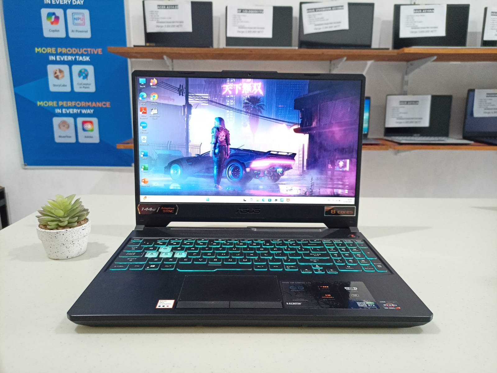 ASUS TUF A15 FA5061C RYZEN 7 4800H/8GB/RTX3050