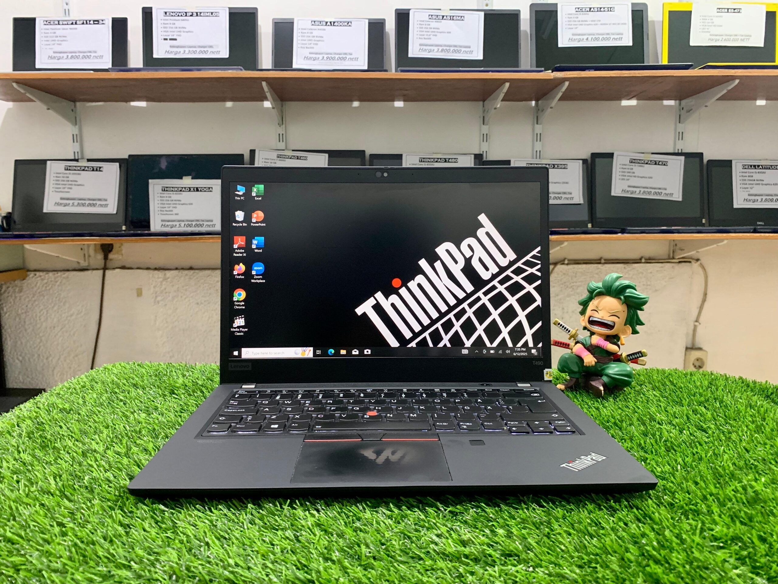 LENOVO THINKPAD T490 Intel Core i5-8365U (Ram 16GB/SSD 256GB NVMe) Intel UHD 630