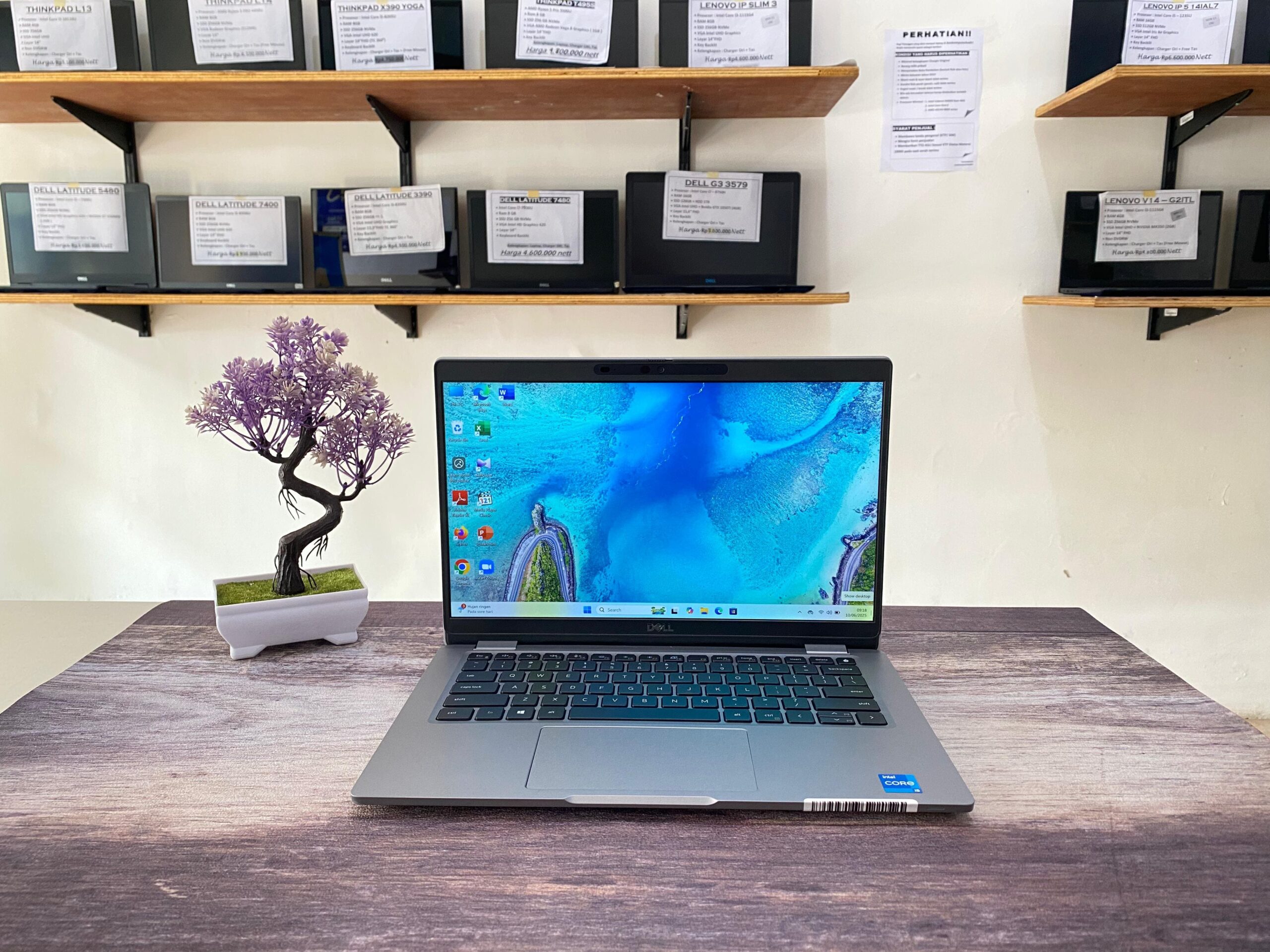 LAPTOP DELL LATITUDE 5320 | INTEL CORE I5-1145G7 ( RAM 16GB / SSD 256GB NVMe )